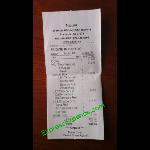 Receipt July 2015 Picture Of East Tokyo Japanese Restaurant