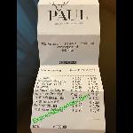 Receipt For A Dinner For 3 People Picture Of Paul Restaurant