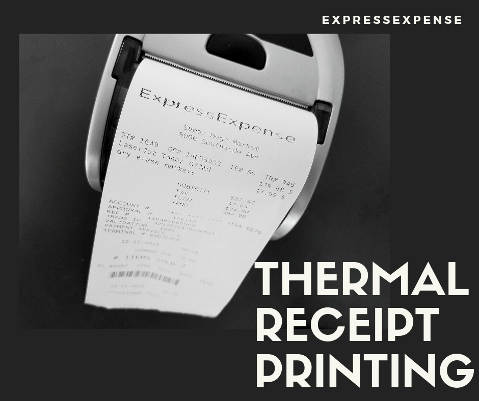 How To Print Receipts to Zebra Thermal Printer ExpressExpense How
