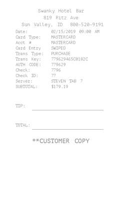 ExpenseFast - Receipt templates for virtually anything