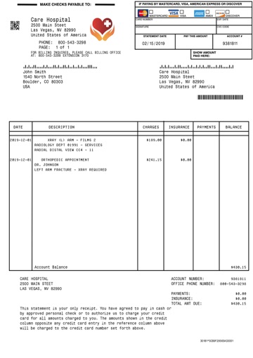 hospital bill sample philippines hospitality hospitality