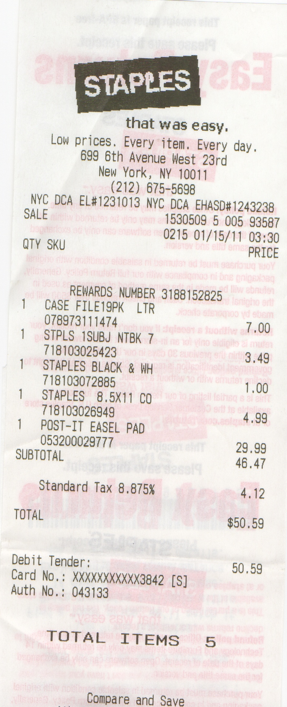 Staples Receipt Request at Steven Eversole blog