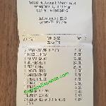 Invoice Picture Of Patara Restaurant Vienna Tripadvisor