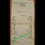 Receipt Picture Of Old Mountaineers Cafe Bar And Restaurant Mt