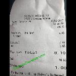 Receipt Picture Of Dickey S Barbecue Pit Spokane Valley Tripadvisor