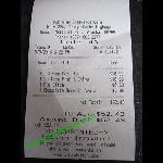 The Dinner Receipt Picture Of Mckinley Creekside Cafe Denali