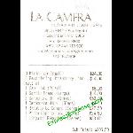 Receipt For Our Meal Picture Of La Camera Restaurant Southgate