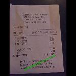 Receipt Picture Of Gourdough S Public House Austin Tripadvisor