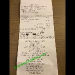 Receipt With Expected Gratuity Amount Picture Of Lindy S New York