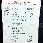 My All You Can Eat Ayce Receipt 