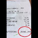 Mykonos Tourist Angry Over Calamari Lunch Receipt