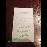 Receipt Picture Of Marmaris Turkish Restaurant King S Lynn