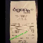 Ticket Picture Of Restaurante Agape Bilbao Tripadvisor