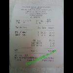 The Bill Of The Restaurant Picture Of Sahakari Bhandar Mumbai