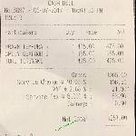 Krishna On Twitter My Dinner Bill At A Restaurant So Much For Gst