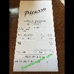 Our Receipt Picture Of Restaurant Bar Picasso Barcelona