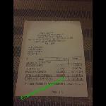 Receipt Picture Of Islane Hotel Restaurant Marrakech Tripadvisor