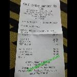 Bill Picture Of Mcdonald S Hyderabad Tripadvisor