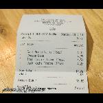 Receipt Of Our Orders Drink Prices And Cheese Cake Price 