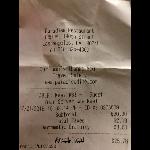 Receipt For 2 Drinks Purchased At The Bar Notice The Automatic