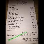 Bill Picture Of Smokehouse London Tripadvisor