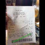Receipt Picture Of Colony Diner Restaurant Wallingford