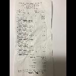 Itemized Receipt For Gel Manicure 