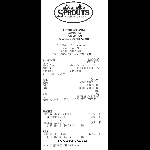 Receipt With Actual Price Of Rainbow Carrots 