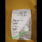 Receipt With Thefork Discount Picture Of Osteria Pizzeria Il