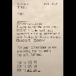 Tip Math On Receipt Is Way Off Ignore It And Do Your Own Math For