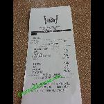 Receipt Picture Of The Mad Greek Cafe Primm Tripadvisor