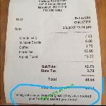 10 Shocking Restaurant Receipts Oddee