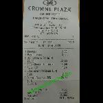 Restaurant Receipt Picture Of Restaurante El Mall Barcelona