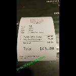 Price And Receipt Picture Of White Beard Fish N Chips Hong Kong