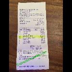 Receipt From San Juan That Shows How They Overcharge For Naranjacada