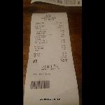 The Receipt In Which The Automatic Gratuity Was Placed We Were A