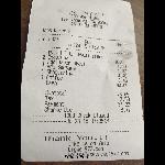 Our Receipt For The Most Expensive Meal We Ve Had In An Airport 