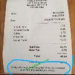 10 Shocking Restaurant Receipts Oddee