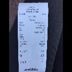 Receipt For One Grilled Salmon Burrito 