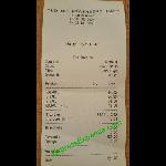 Receipt Picture Of Old Mountaineers Cafe Bar And Restaurant Mt