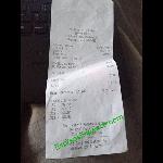 Receipt To Prove My Visit Date Picture Of Chili S Grill Bar